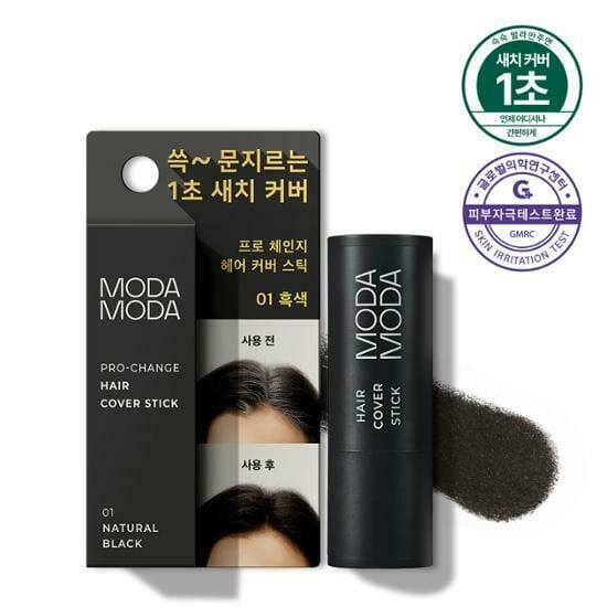 《現貨》Daiso MODAMODA Pro-Change hair Cover Stick #01 Black 3.5g