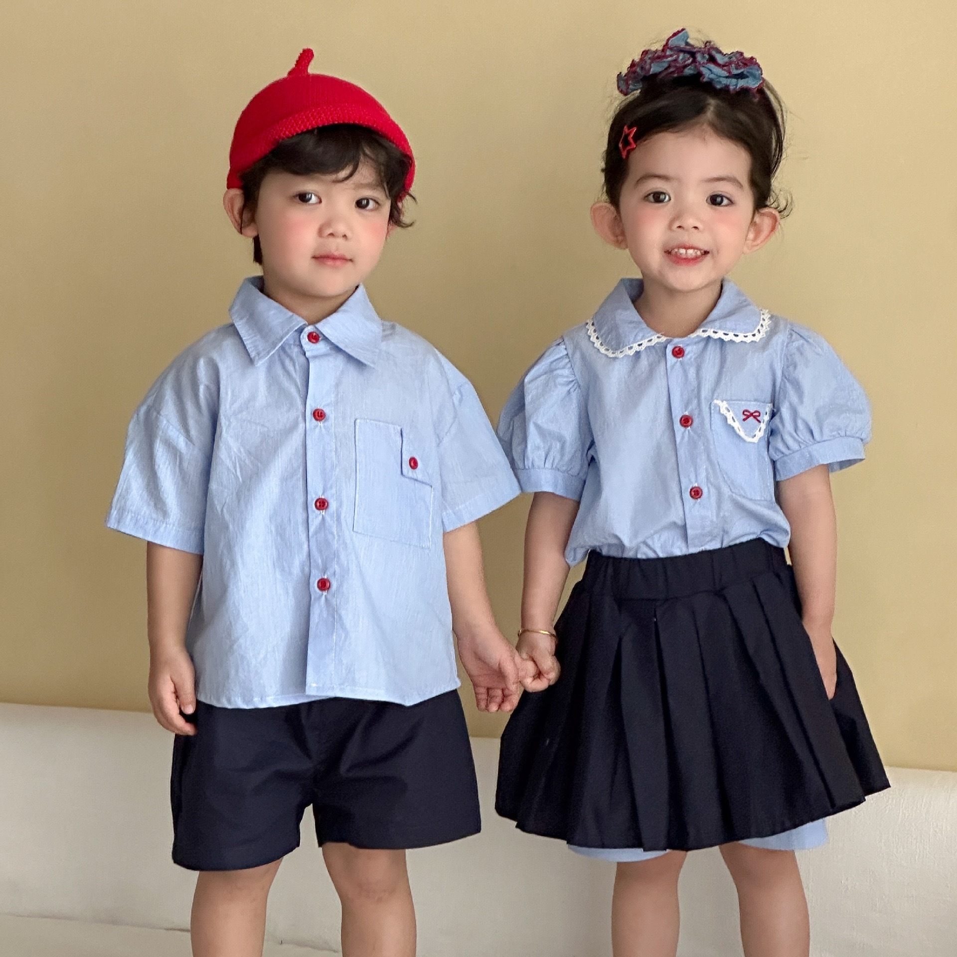 兄弟姐妹一起穿_學院風套裝/洋裝