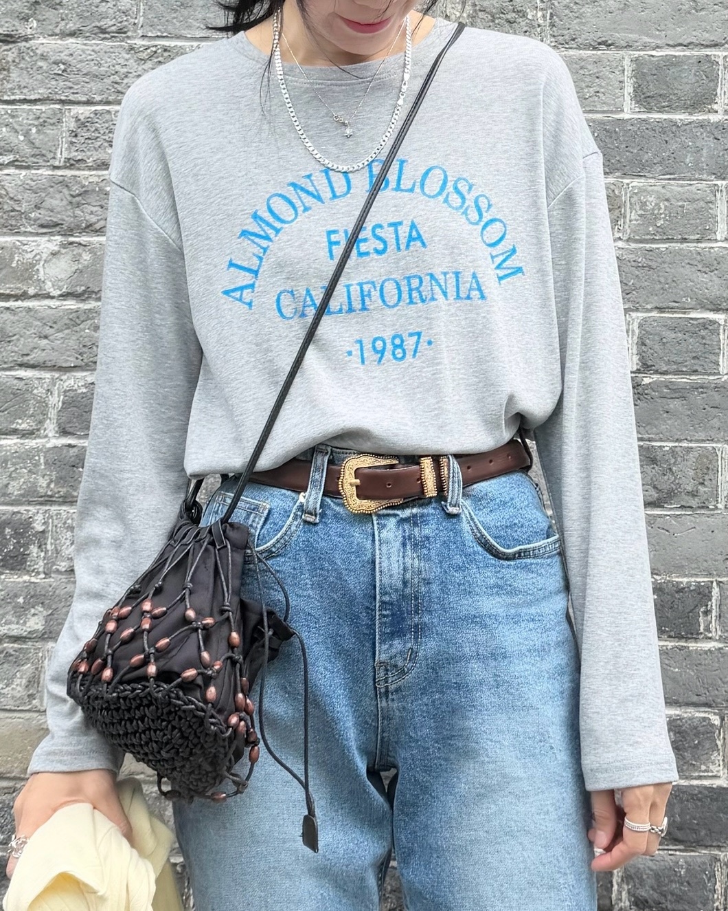 2月新品♥薄cotton滑身Top