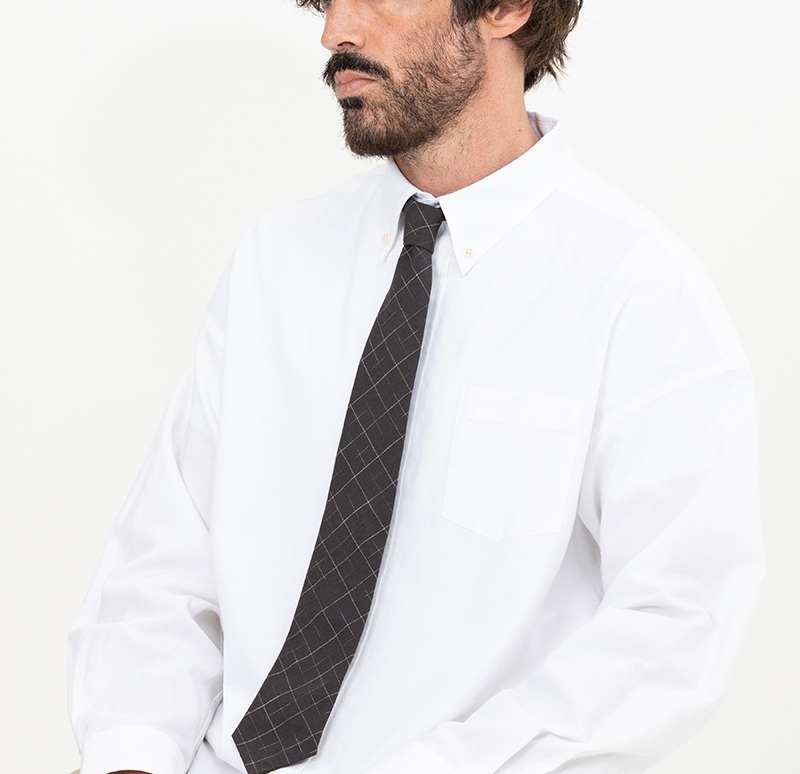 VISVIM 2026 NECKTIE SANTOME CHECK - PRE ORDER ITEM (預訂中)