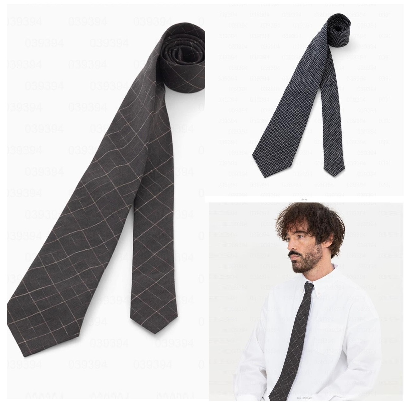 VISVIM 2026 NECKTIE SANTOME CHECK - PRE ORDER ITEM (預訂中)