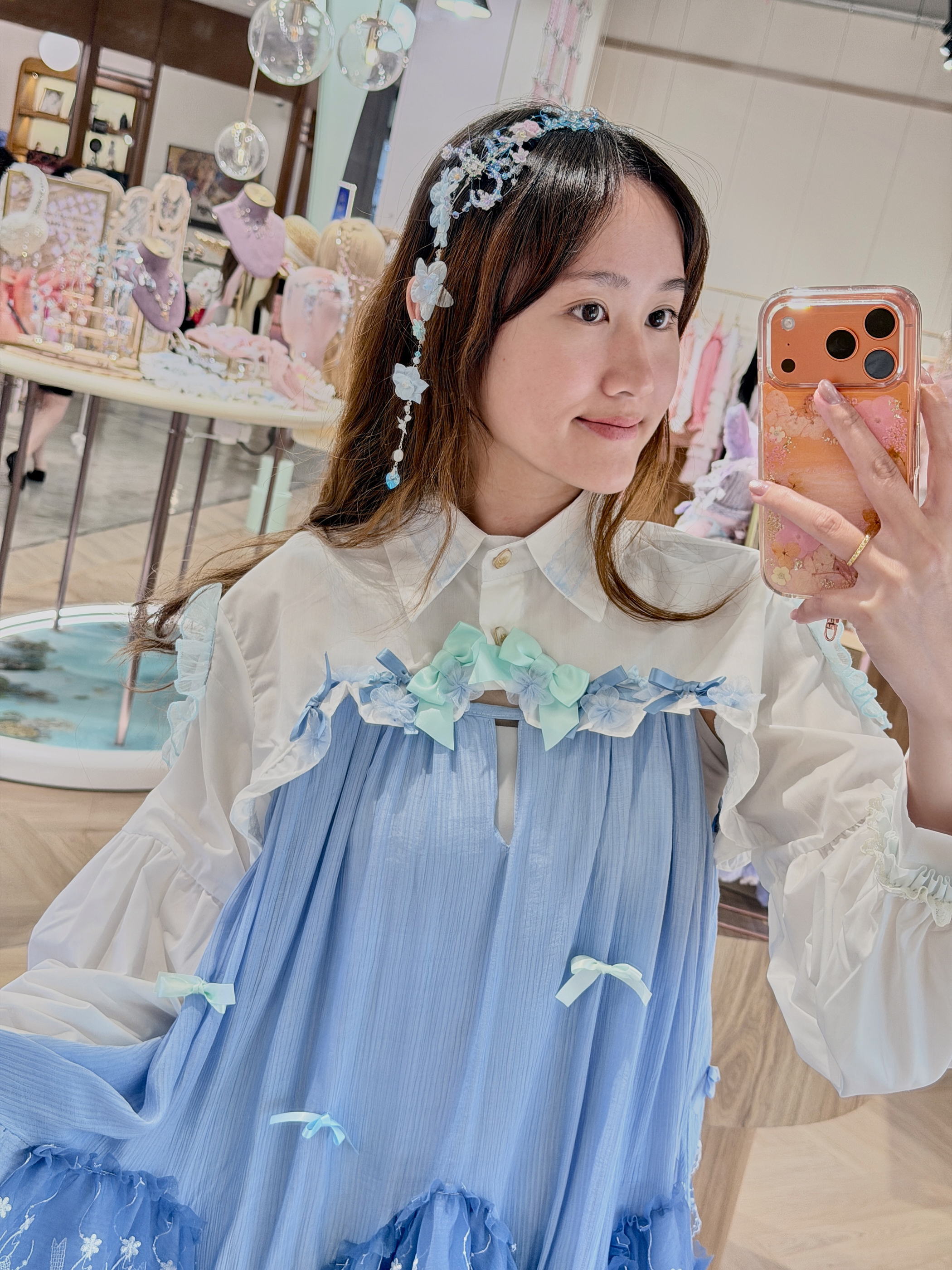 13475 Butterfly Dream Crown Hair Chain