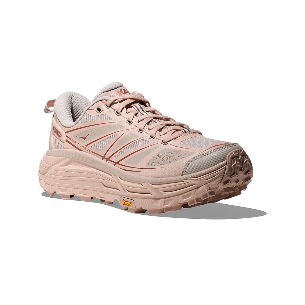HOKA ONE ONE U Mafate Speed 2 越野鞋 淺櫸褐 / 岩杏色