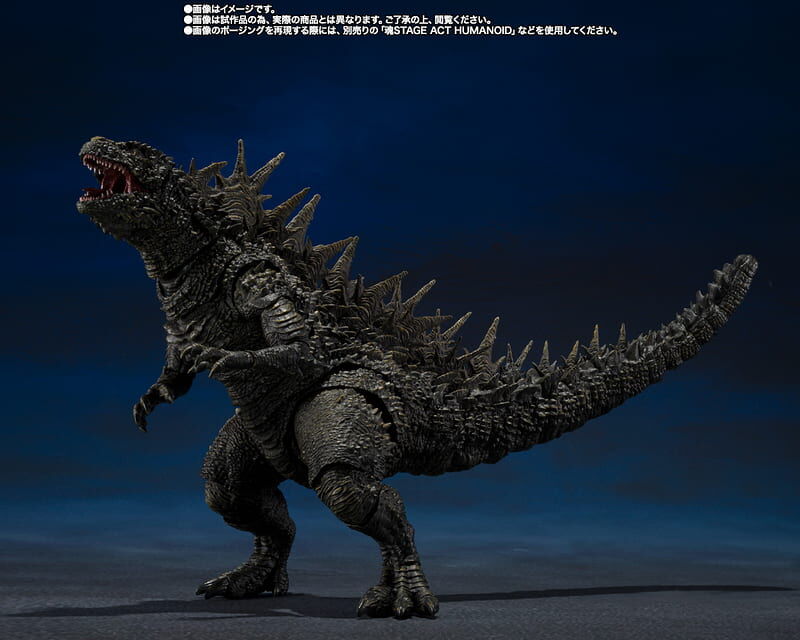 預購26/09 S.H.MonsterArts 代理版 S.H.M. 哥吉拉-1.0 吳爾羅 (2023) 大戶島的怪物