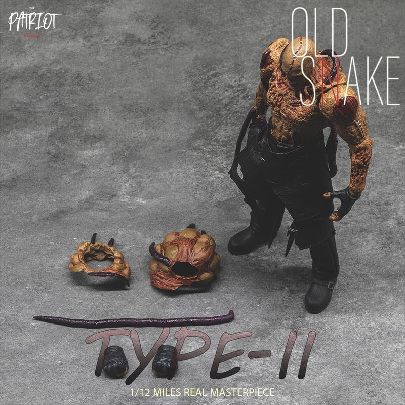 預購26/Q2 oldsnake 代理版 可動 6吋 惡靈古堡 追擊者 雙型態 型態B