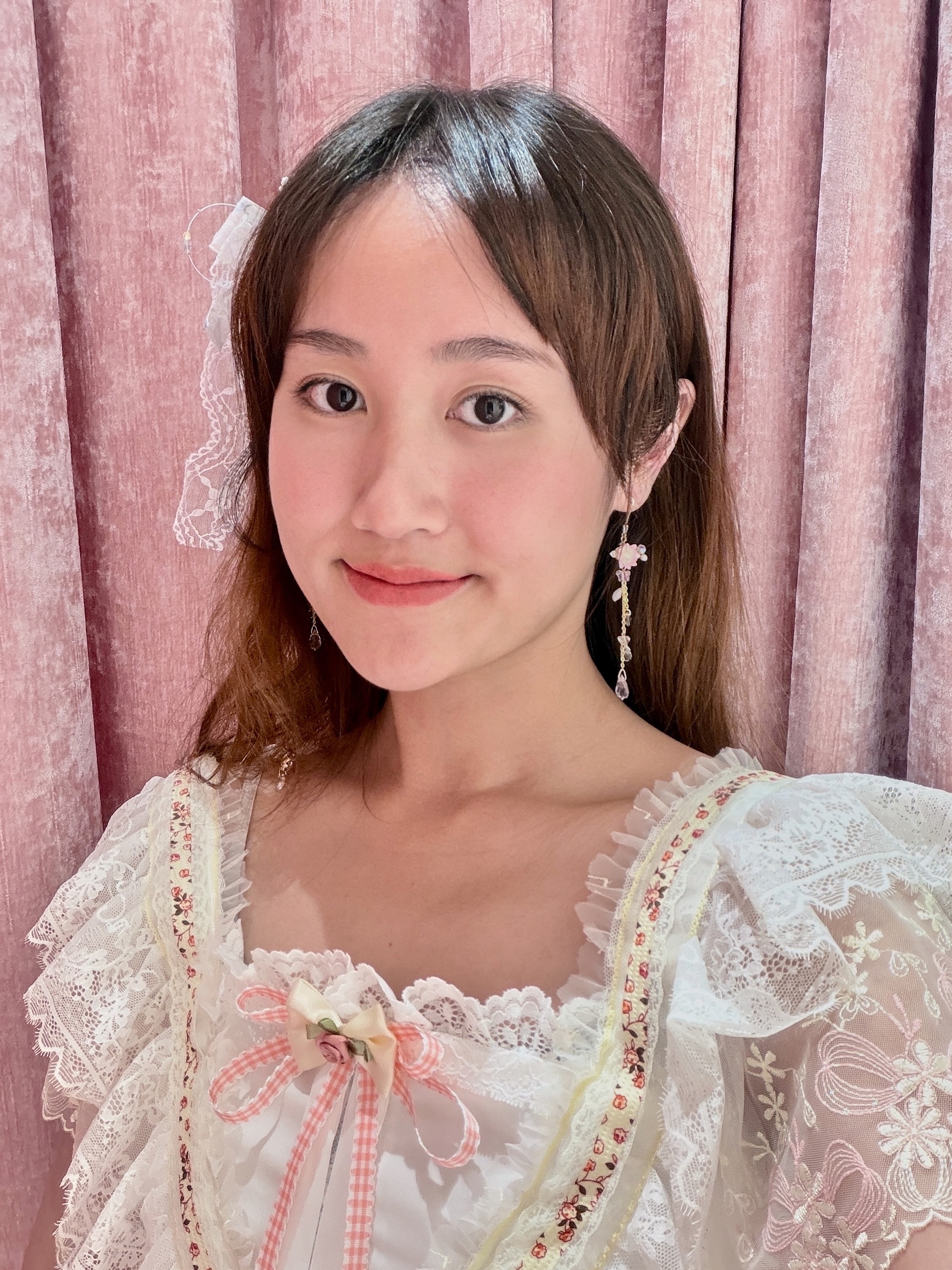 13428 Ribbon Enchantment Dangle S925 Earrings