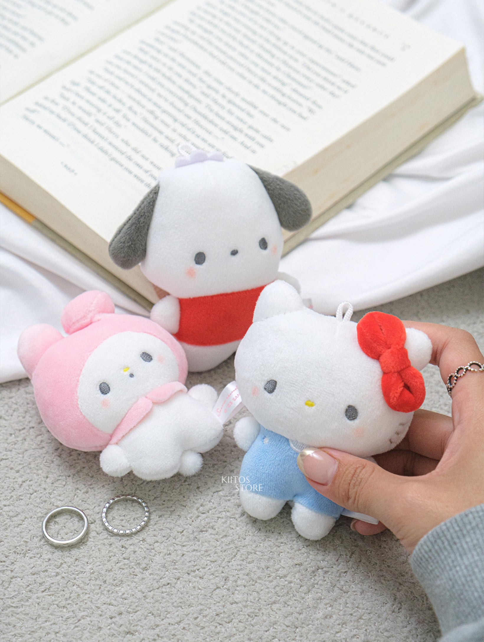 【現貨】Sanrio 三麗鷗豆豆眼 娃娃 吊飾