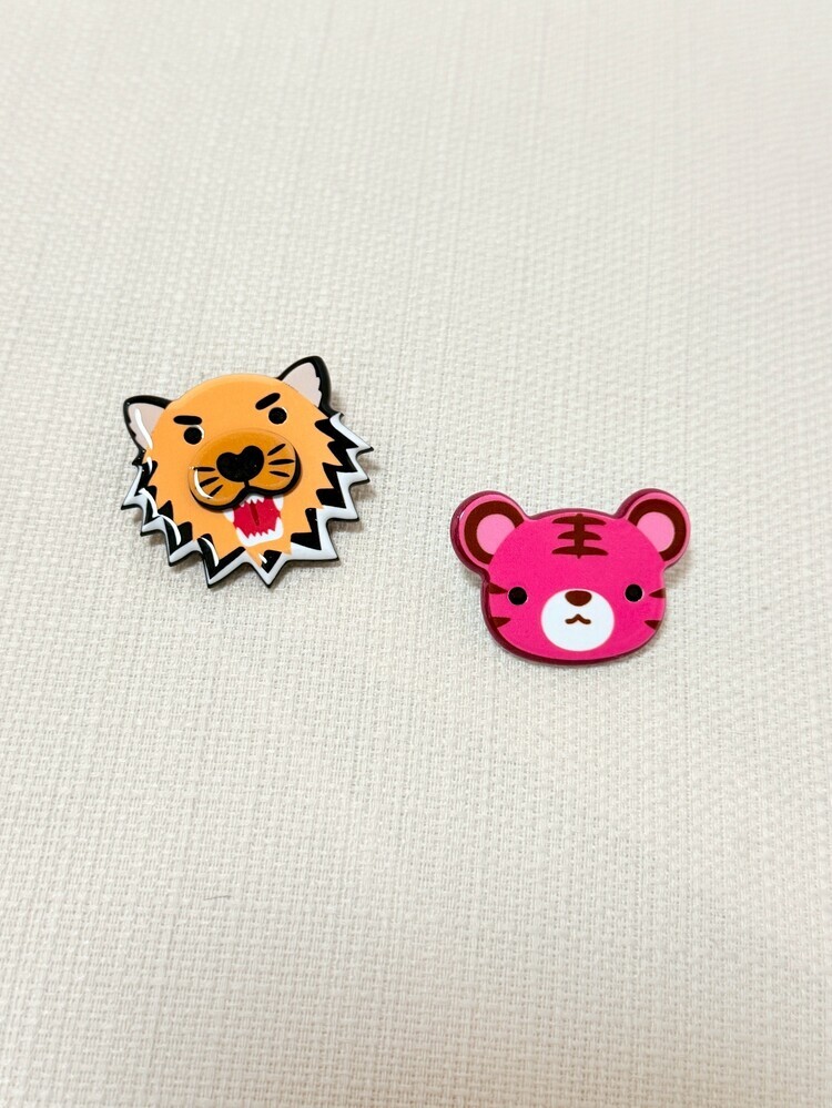 『GD』動物大頭別針