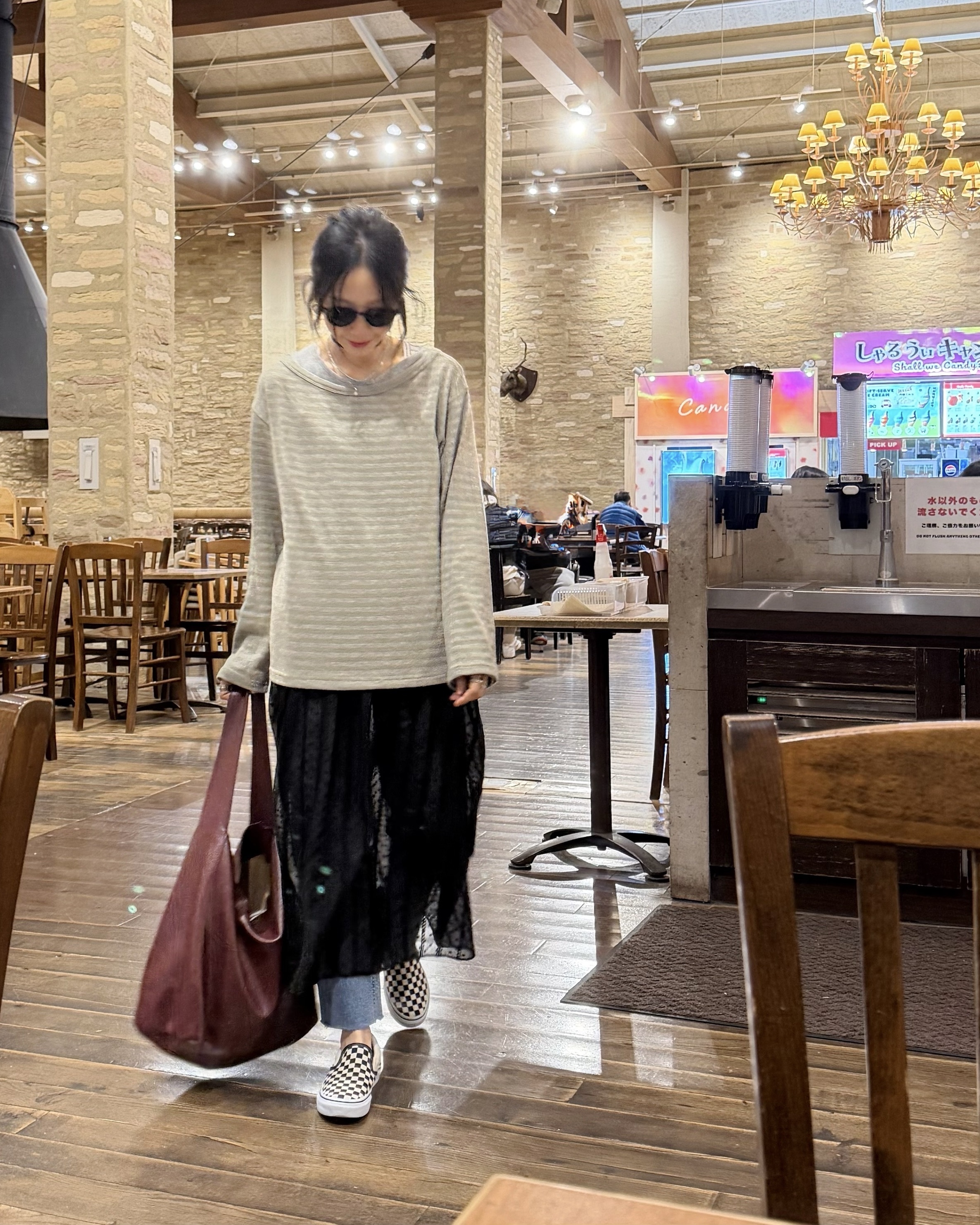 2月新品♥圓領橫間Top