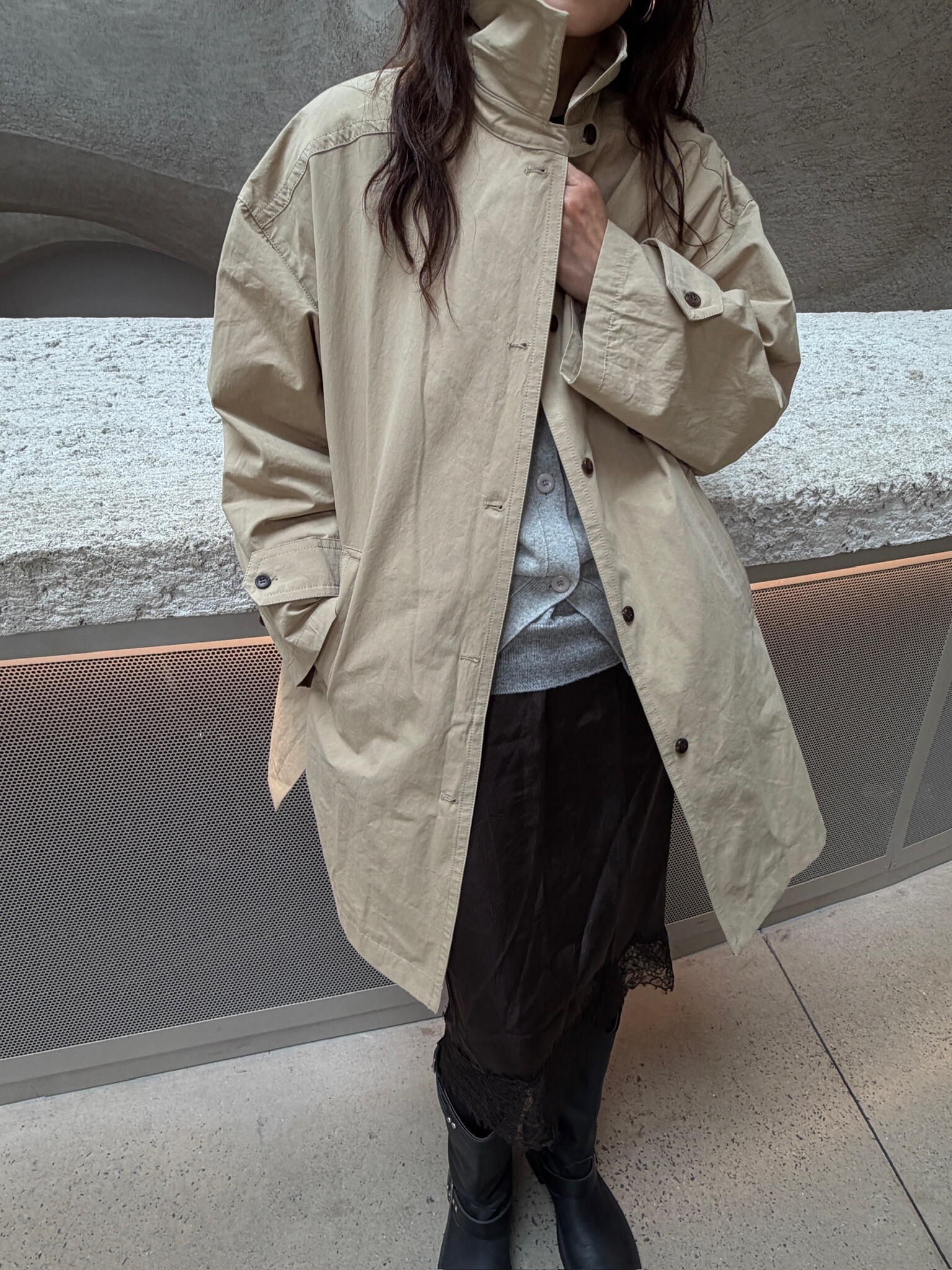 PDD Collection trench coat