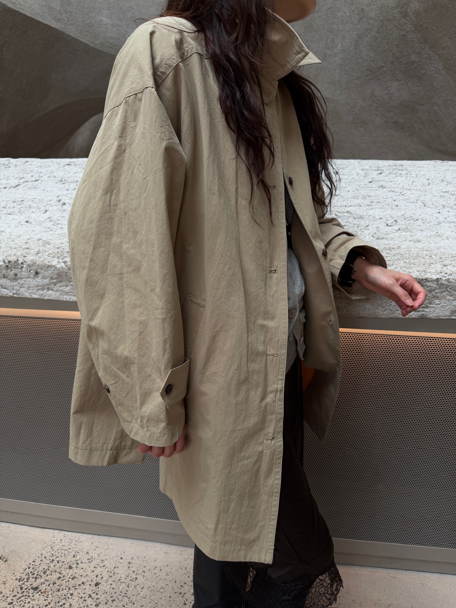 PDD Collection trench coat