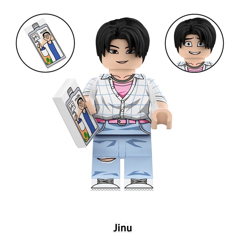 KPop Demon Hunters Jinu Custom Minifigures Fit Lego WM6230 WM3092