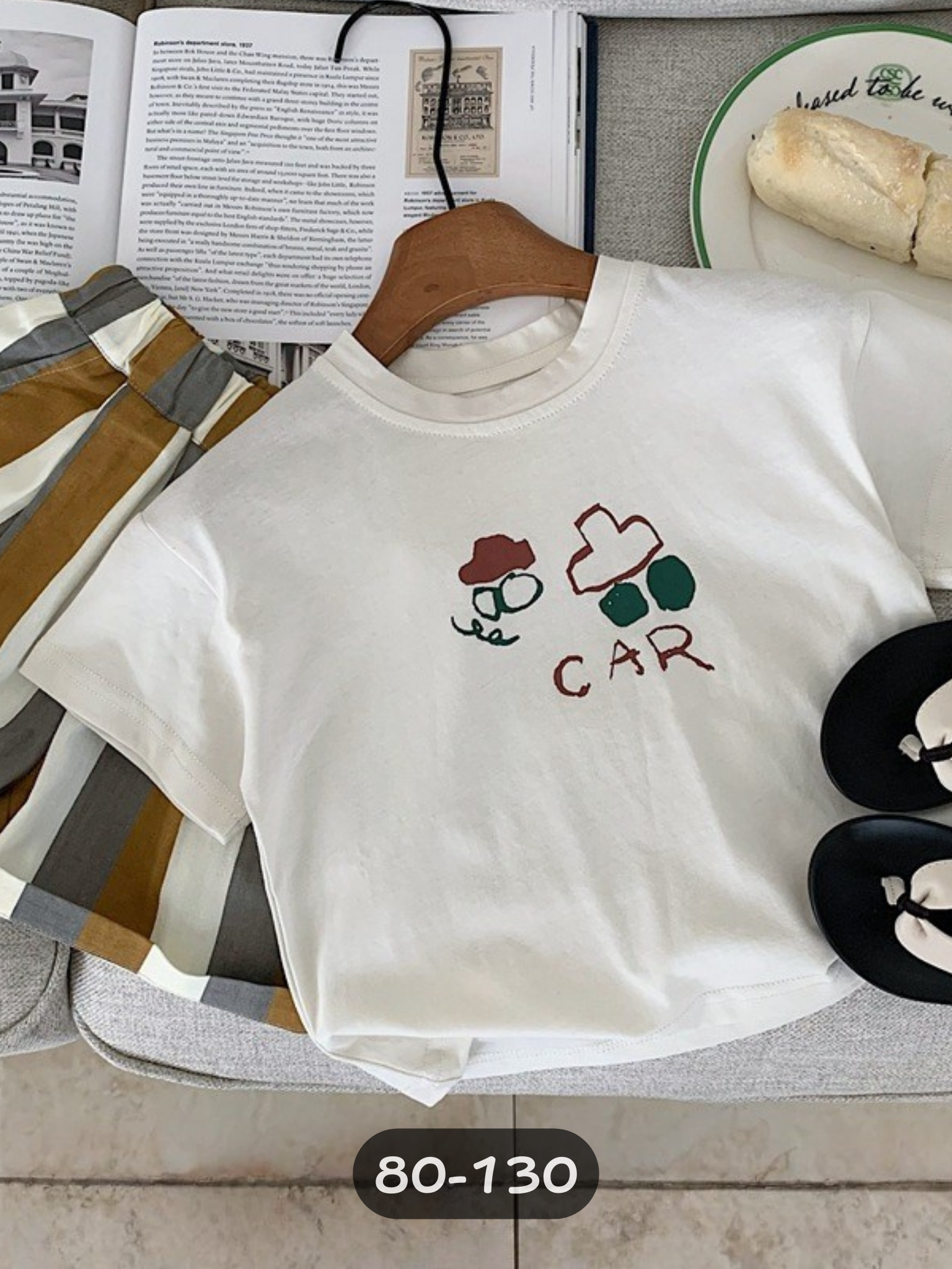 學畫車車 短袖襯衫