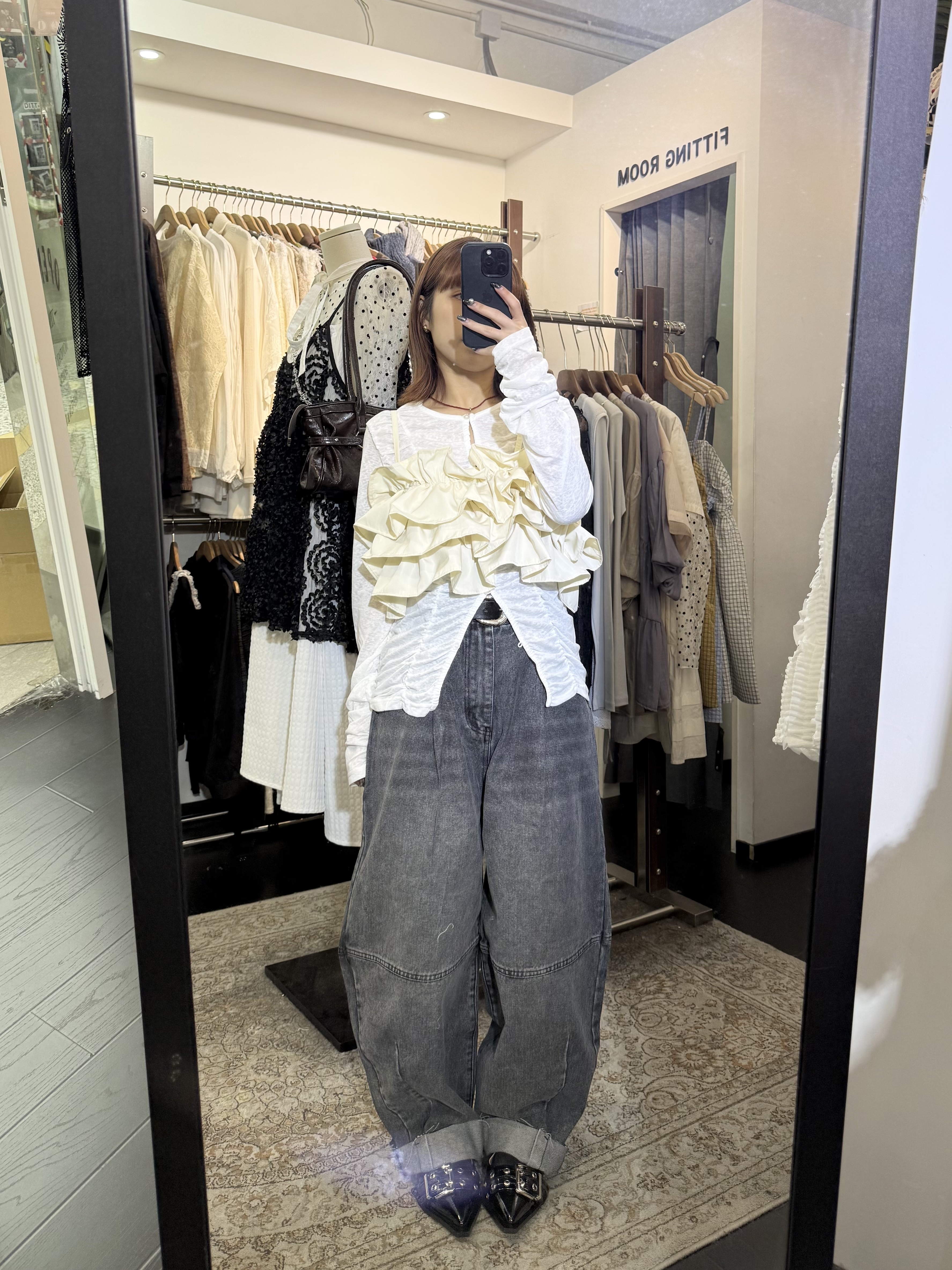 數量有限 洗水復古氣球褲