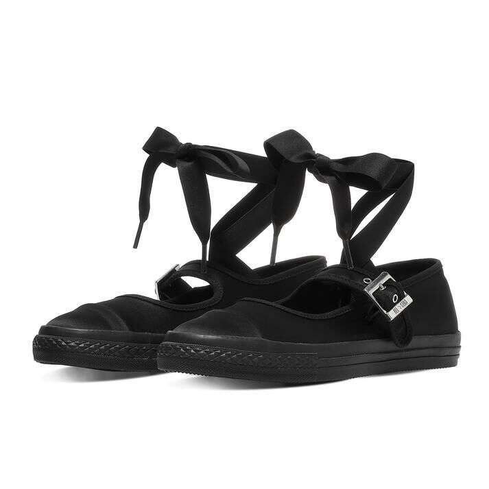 Converse AS LP BL OX 日本限定 黑色 緞帶鞋帶 芭蕾舞 瑪莉珍鞋 31317260