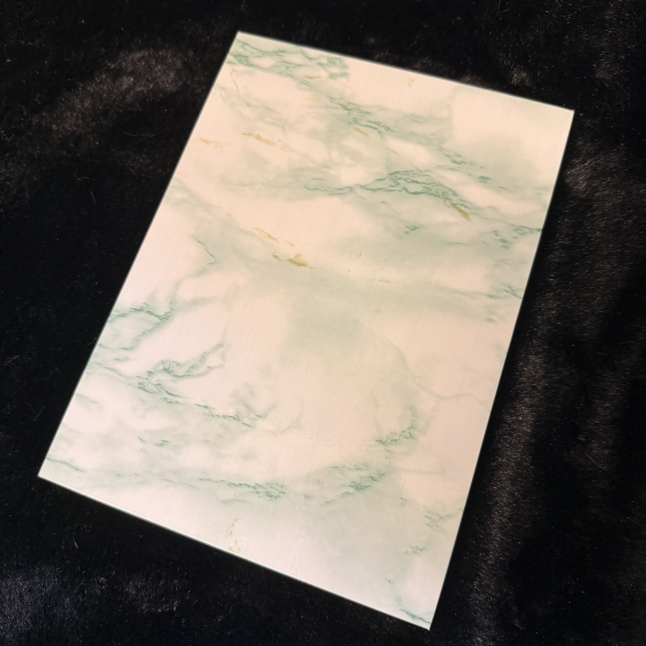 【樹玉濾嘴配件】玻璃家用盤 🍀碧水紋/大理石綠紋🍀 造型框 大盤 客製盤 附:微浮雕圖卡/磁鐵/止滑墊 (可傳圖客製化)