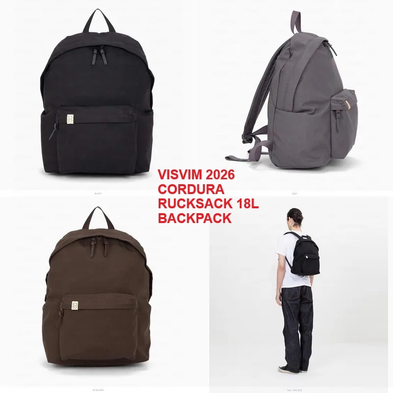 VISVIM 2026 CORDURA RUCKSACK 18L BACKPACK - PRE ORDER ITEM (預訂中)