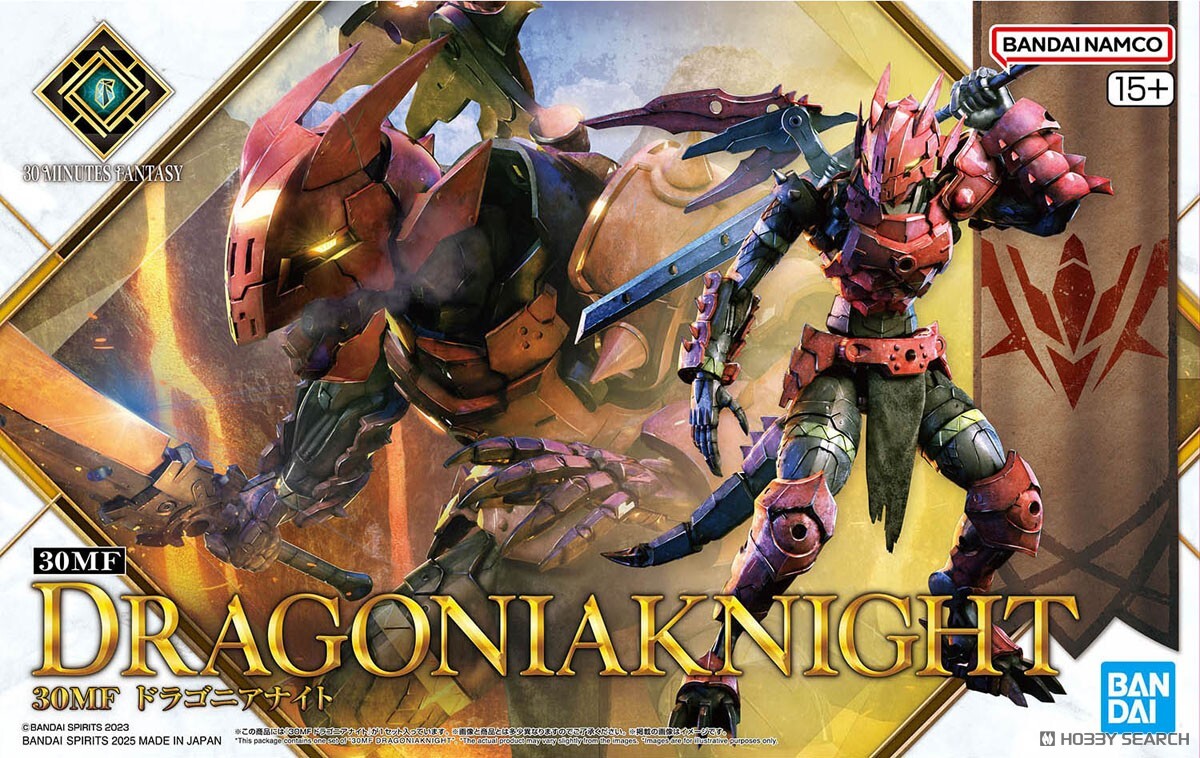 萬代 30MF #15  龍人騎士 組裝模型