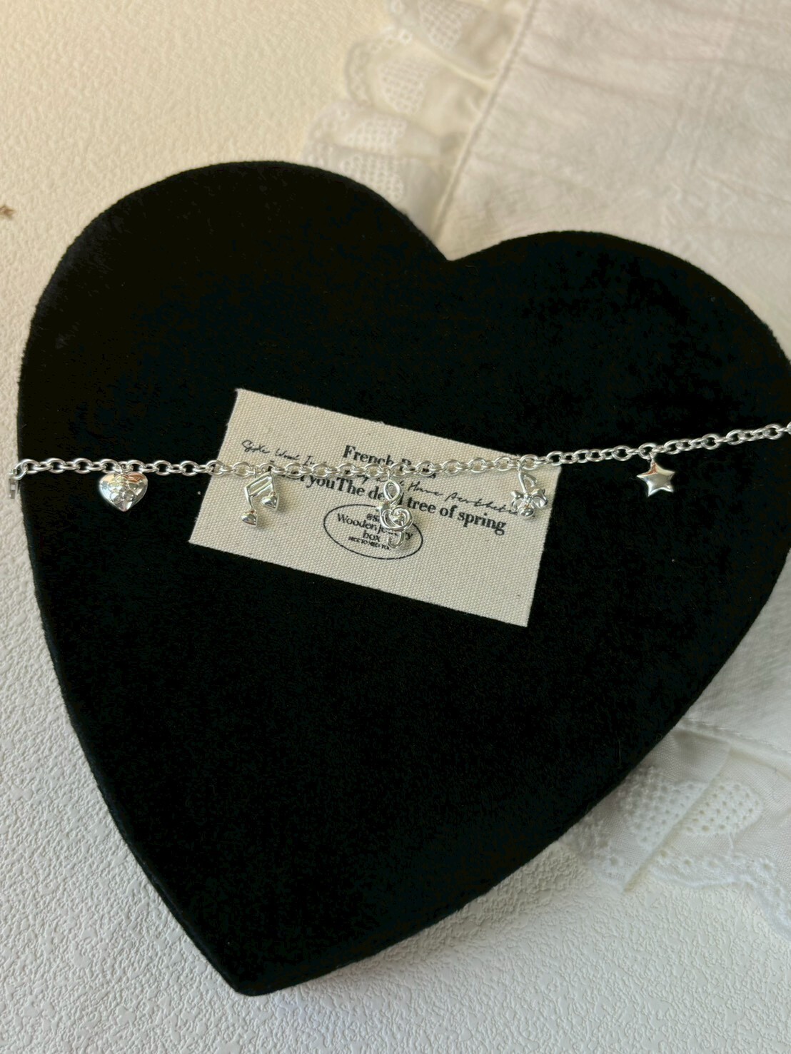 原創款 細節100分音符手鍊 通體s925純銀