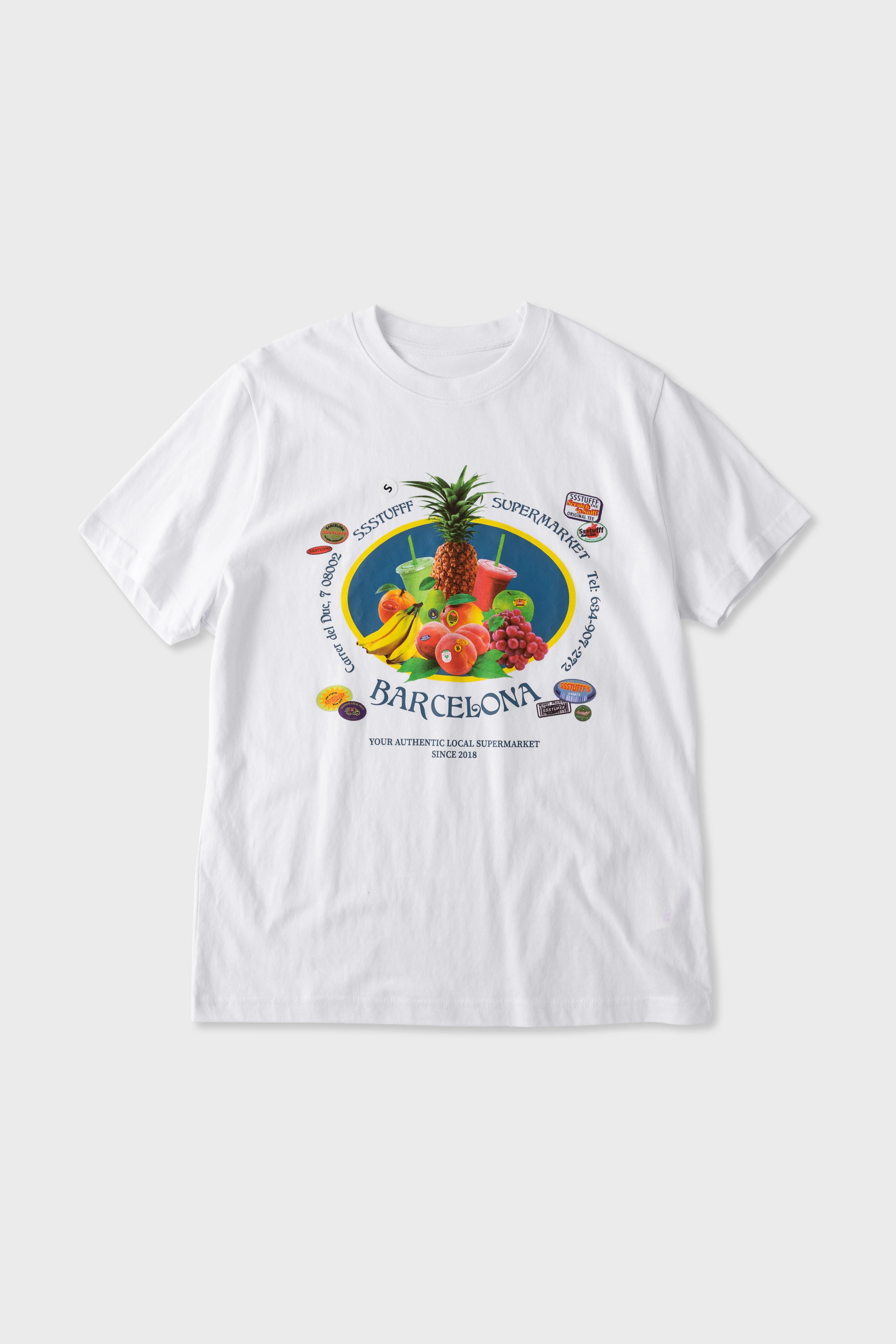 【Focus Store】現貨秒發 SSSTUFFF Scented Fruits Tee Banana SSS-SS25-TEE17