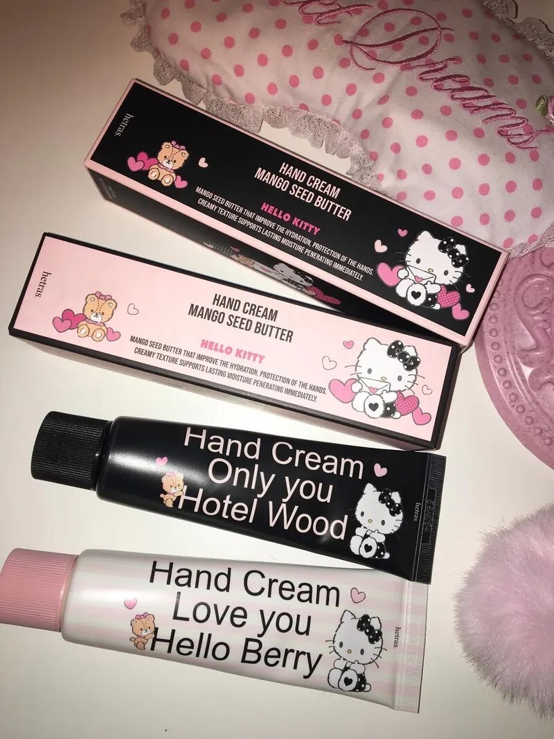 Hello Kitty × Hetras 限定 聯名款 保濕 護手霜
