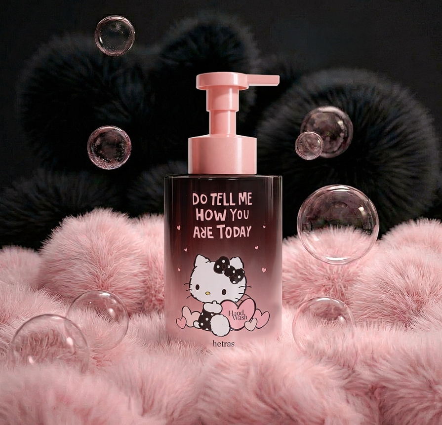 Hello Kitty × Hetras 限定 聯名款  洗手慕斯 超值組