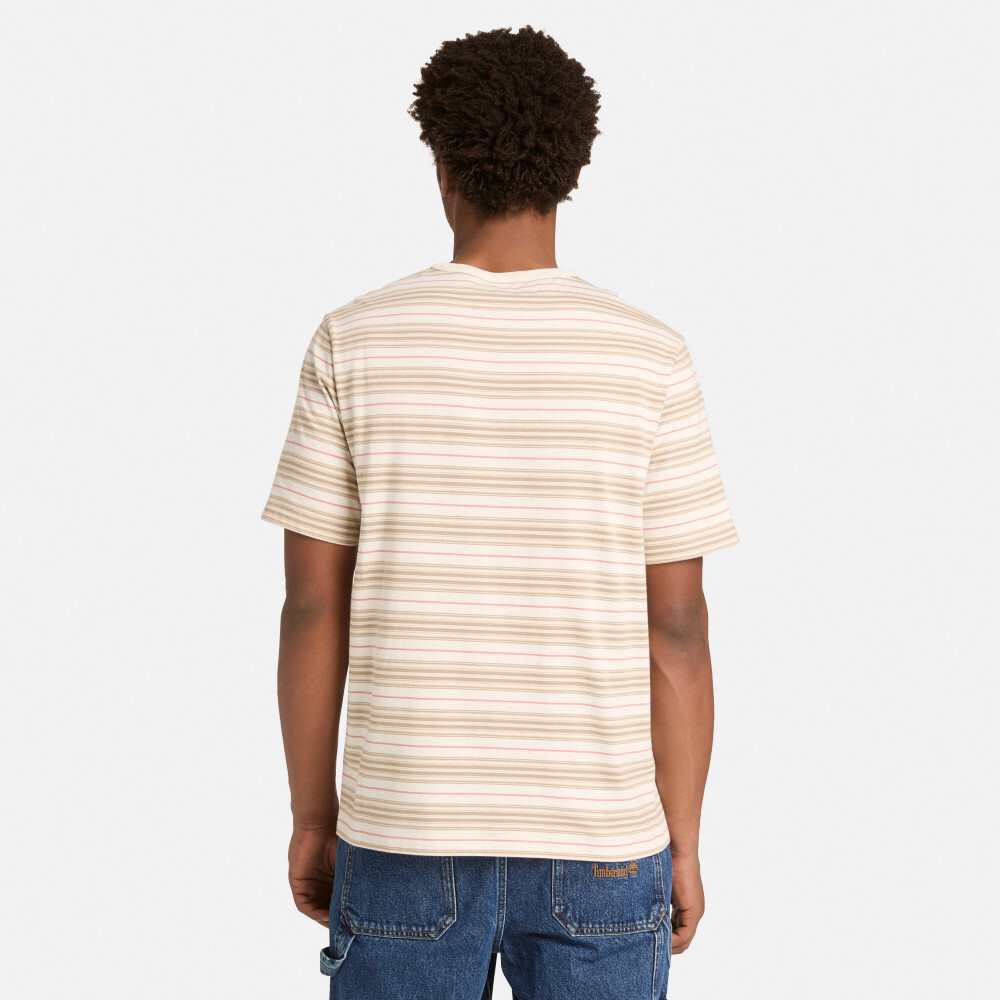 Timberland - Men's Striped T-Shirt|TB0A5M7GACS1