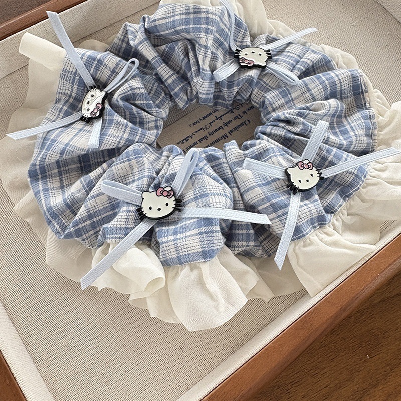 [3 FOR RM10] Korean Style Kitty Cat Scrunchies