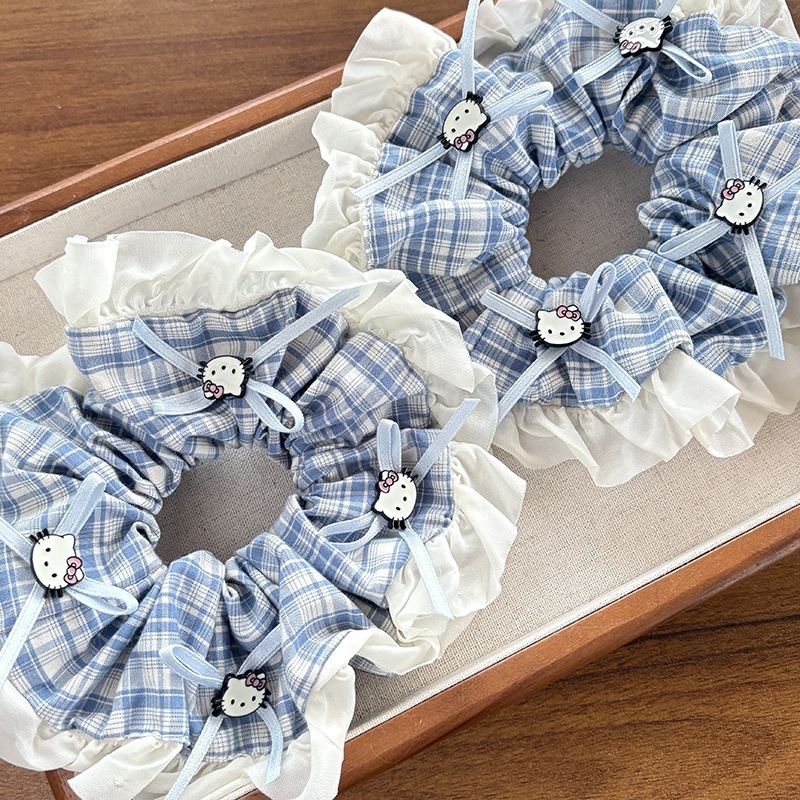 [3 FOR RM10] Korean Style Kitty Cat Scrunchies