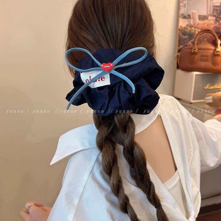 [2 FOR RM10] Korean Tomato Red Scrunchies