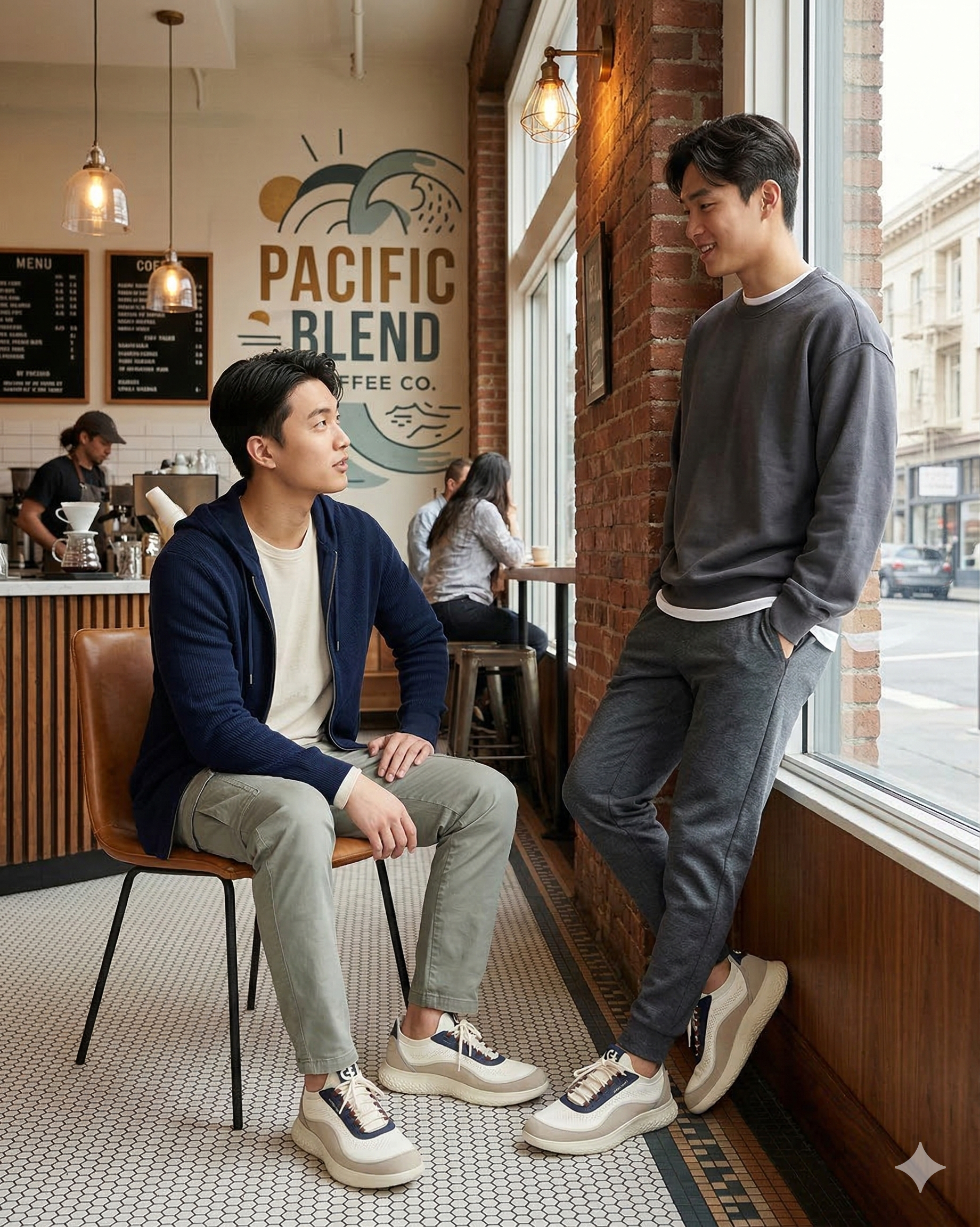 【預購】COLE HAAN H031033 男裝麂皮運動鞋