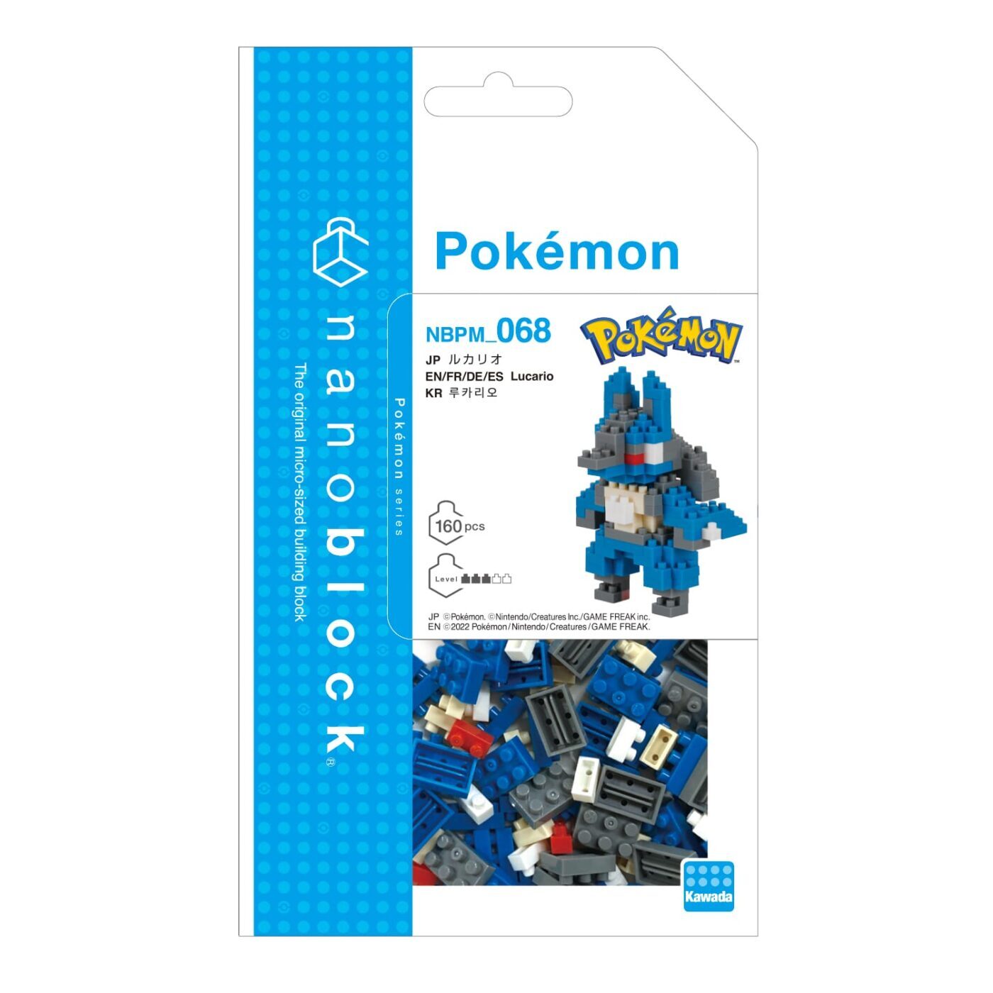 Nanoblock 迷你積木 NBPM_068 路卡利歐 寶可夢 神奇寶貝
