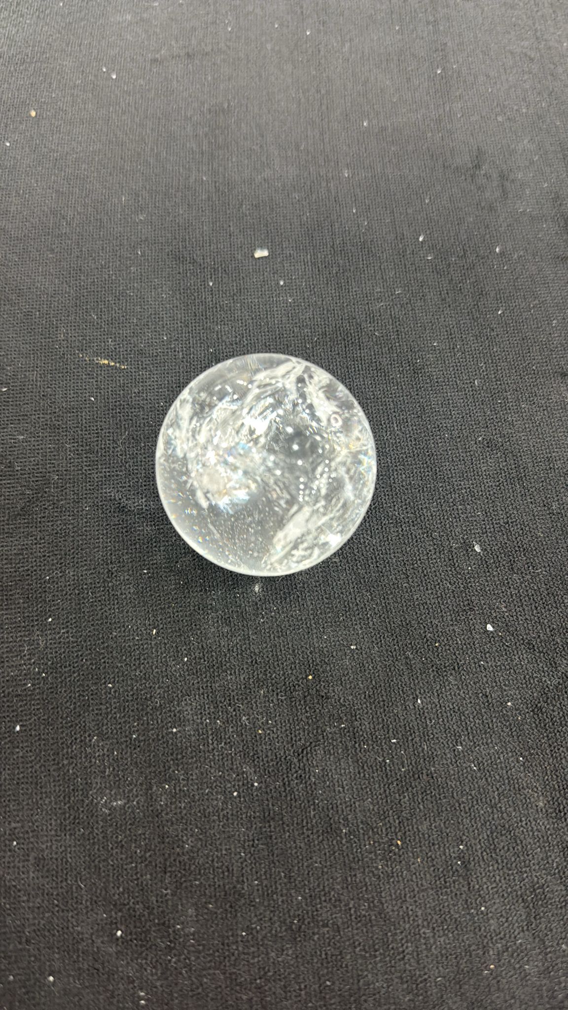 WH142 白色水晶球 SIZE S 4-5cm