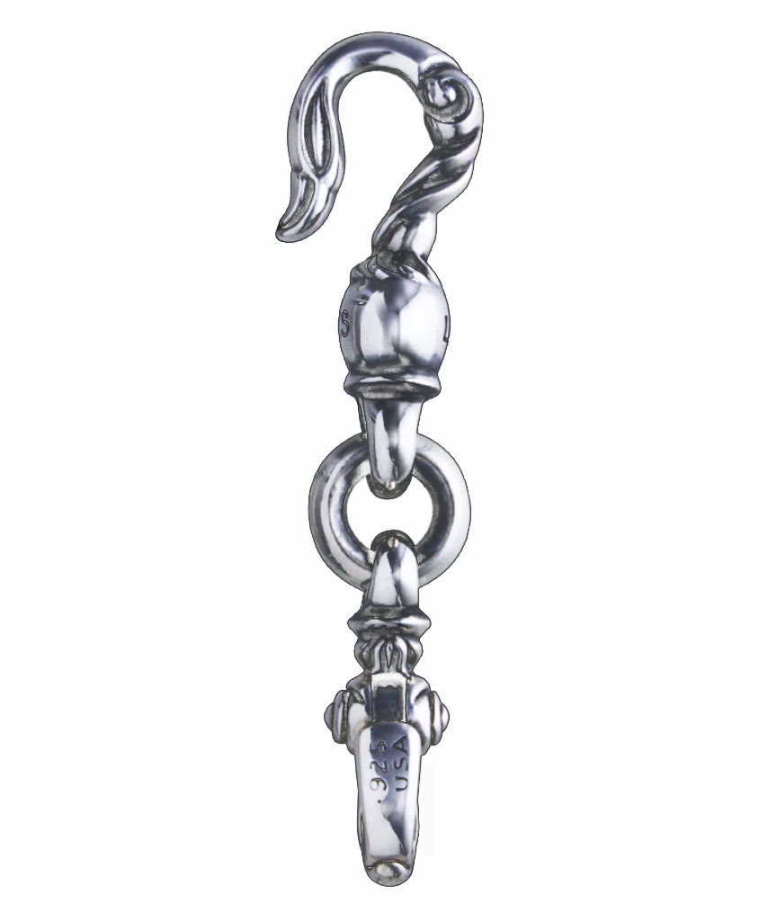Swan Hook Key Clasp
