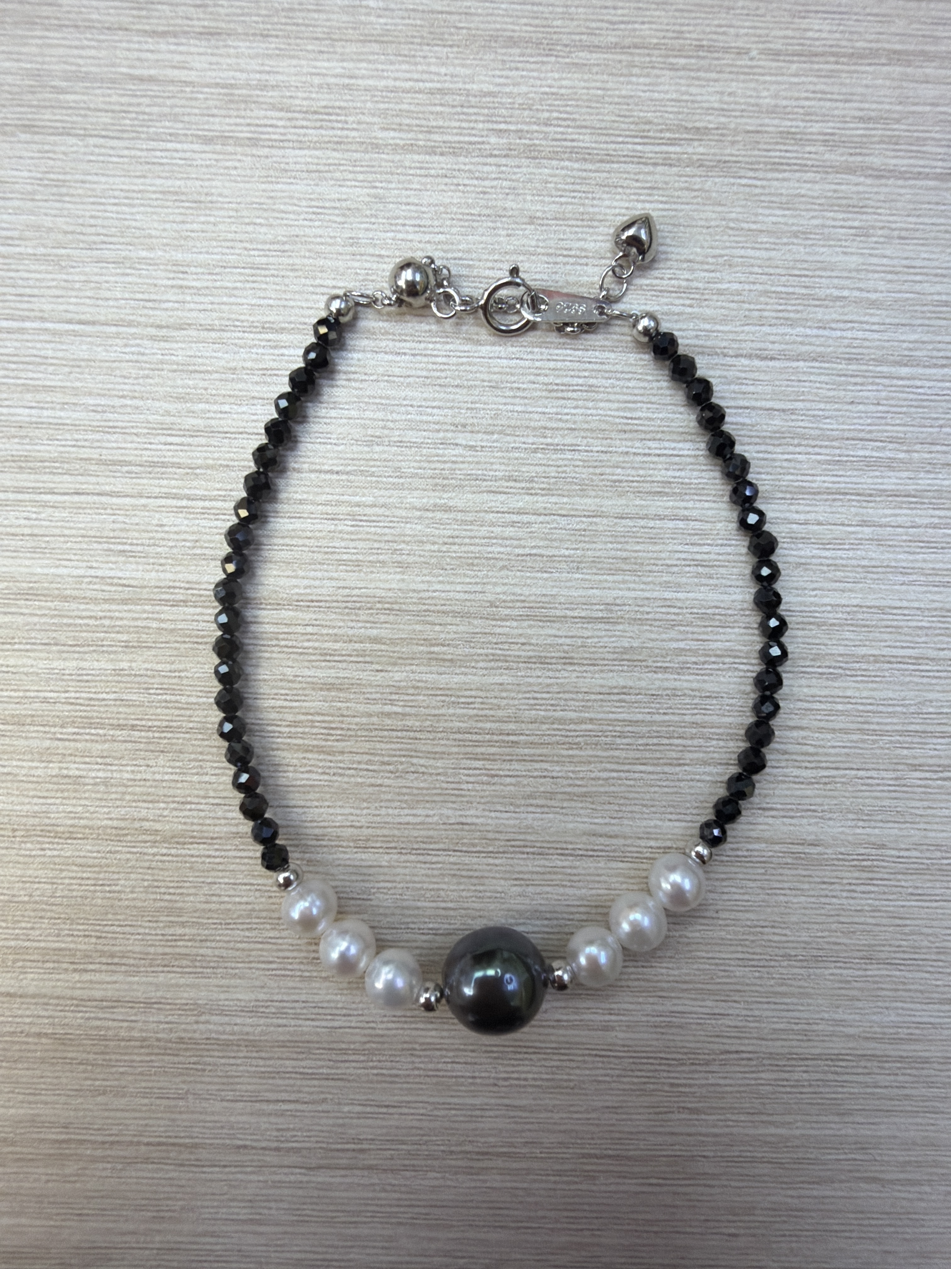 RK33 淡水珍珠精緻設計手鏈 約9mm  (SPB1050001)