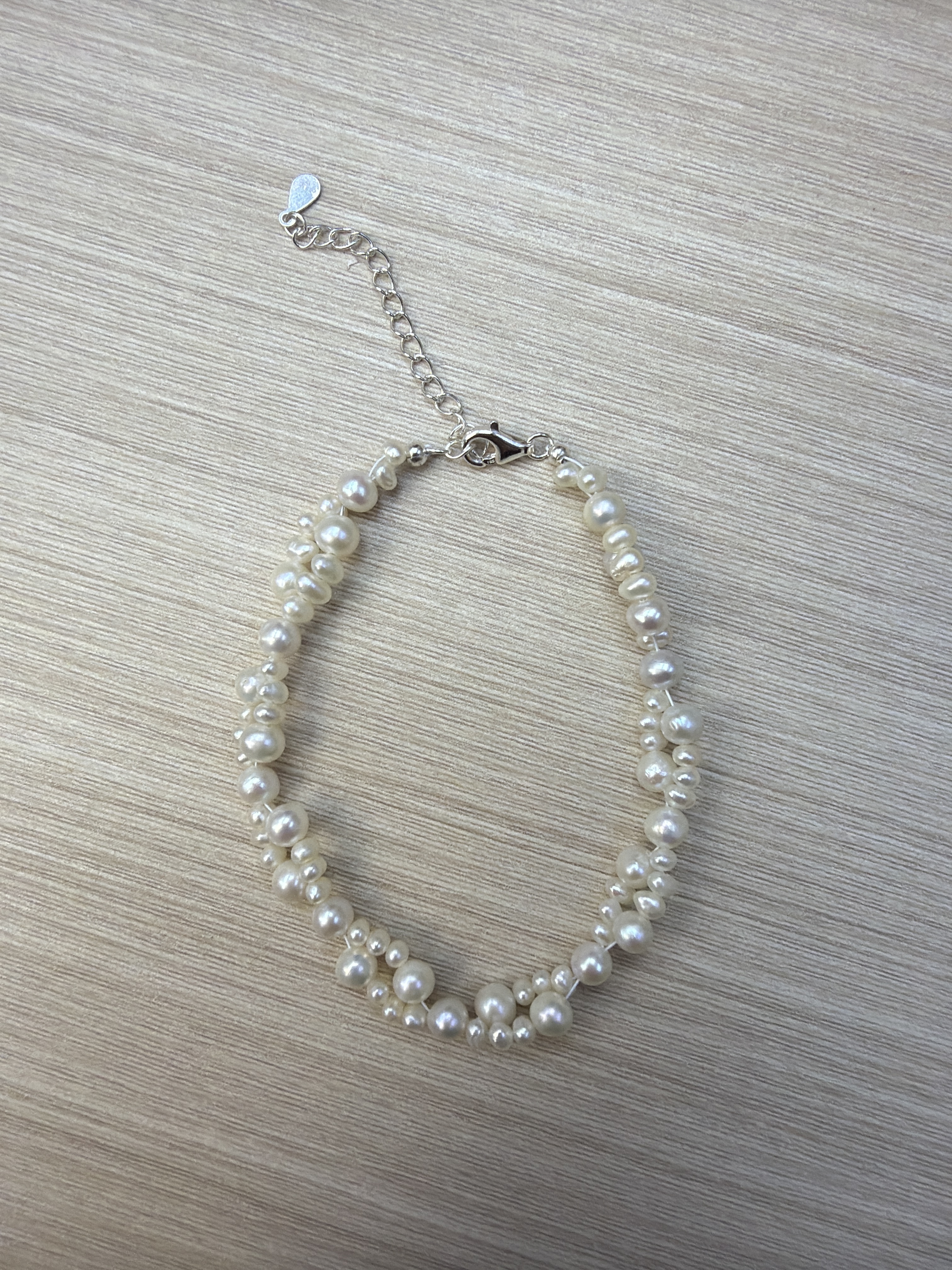 RK31 淡水珍珠隨性設計手鏈  (SPB0930001)