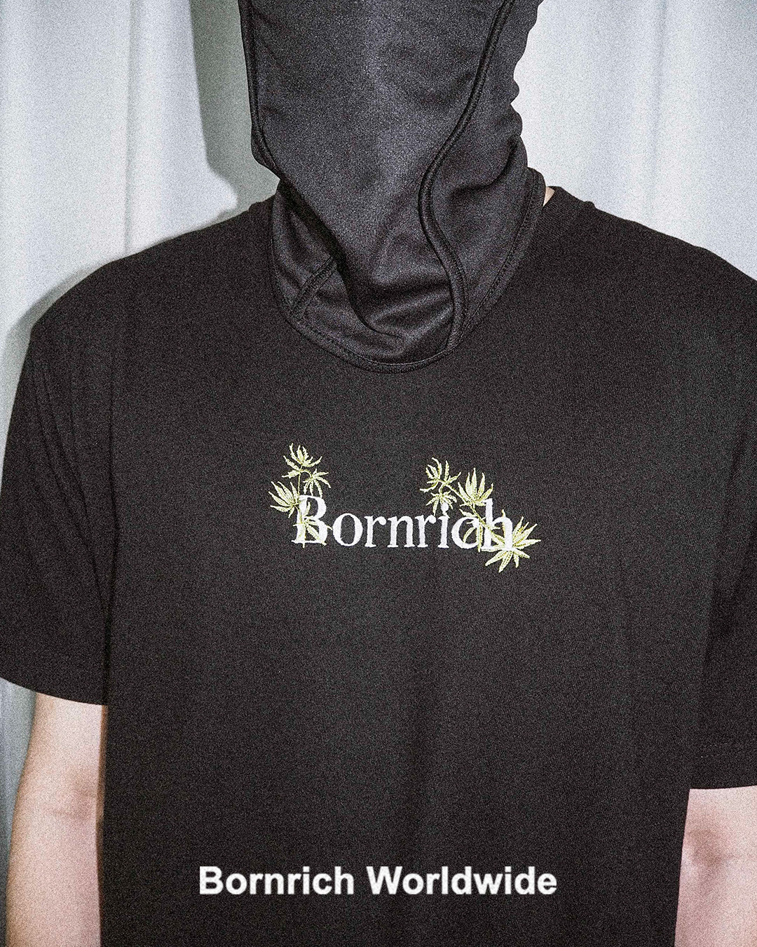 Bornrich｜The Chronic Logo Tee (Dark Green)