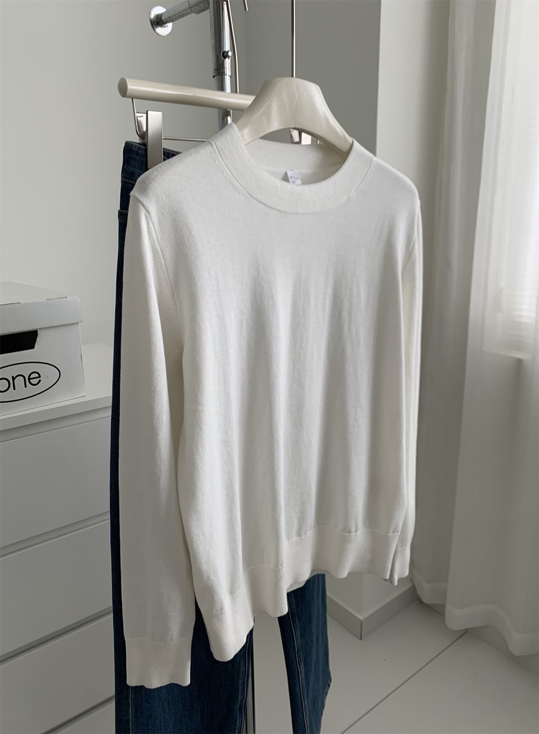 No.1658 老錢圓領針織打底衫