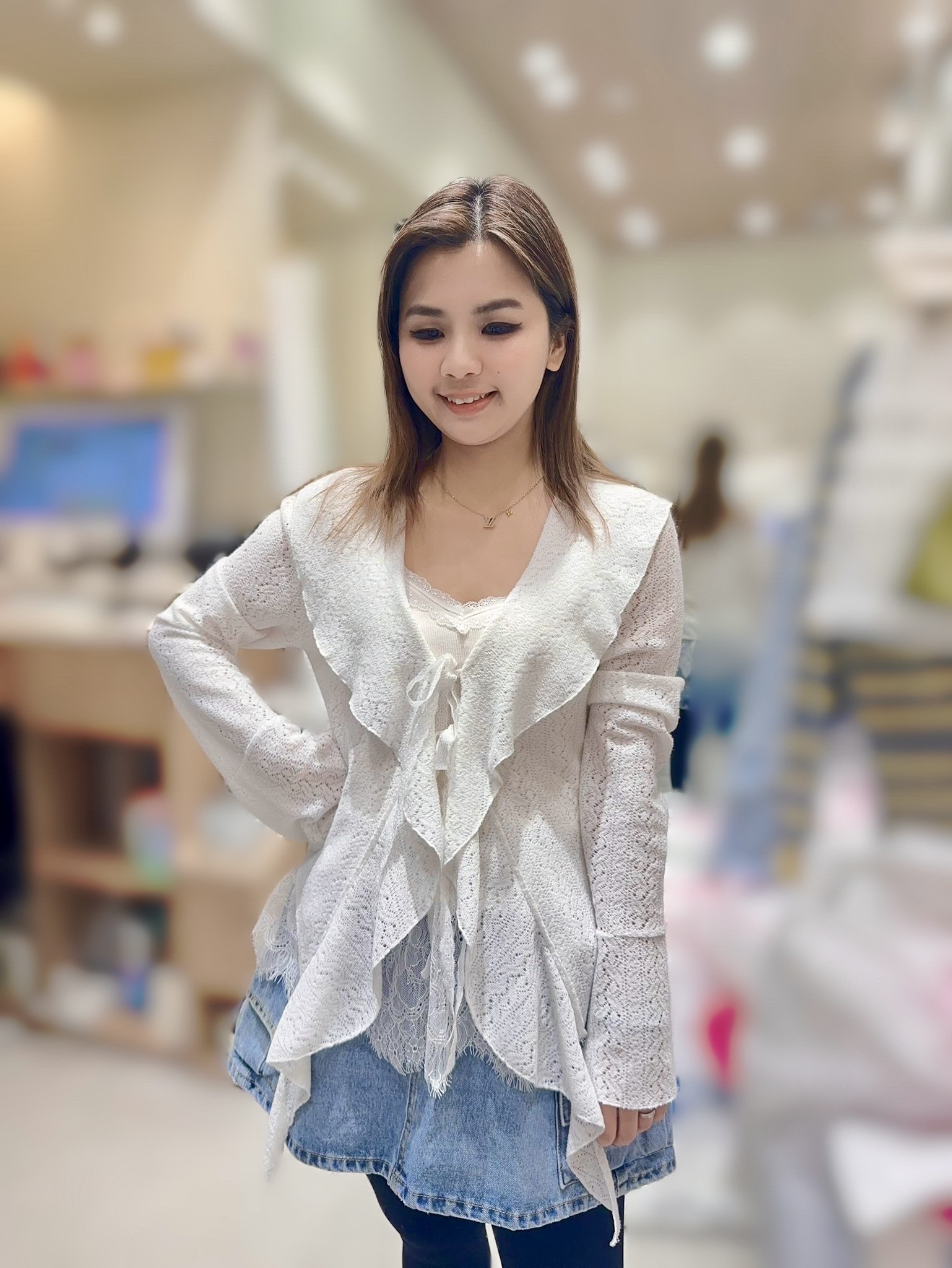 FW03 開胸 長 19.5$519 (一口價)