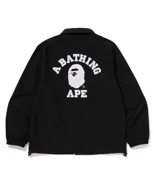 2025AW A BATHING APE BAPE COLLEGE COACH JACKET 防風 教練 外套 現貨 1L80140008