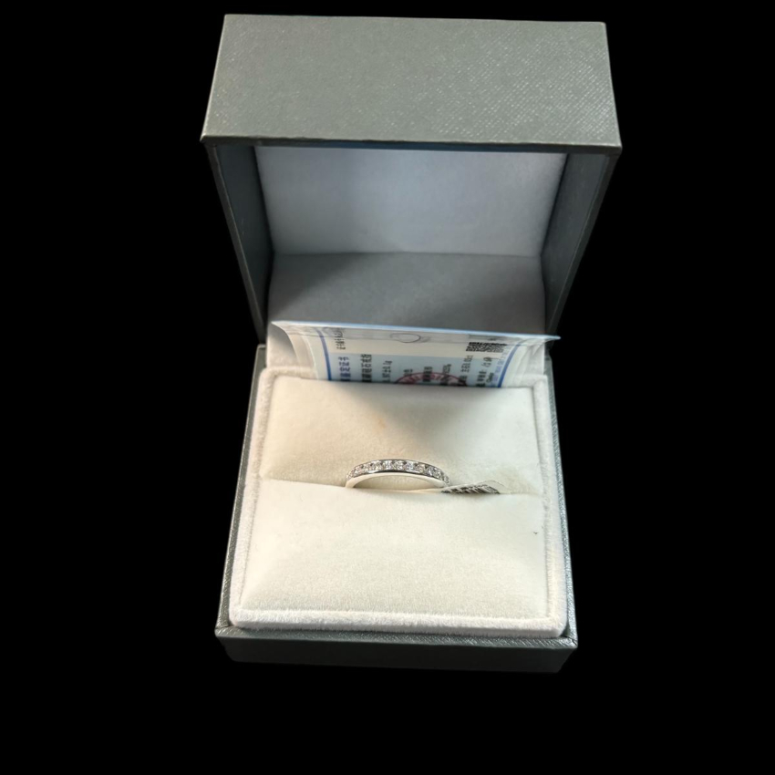 0.015 ct Moissanite Band Ring