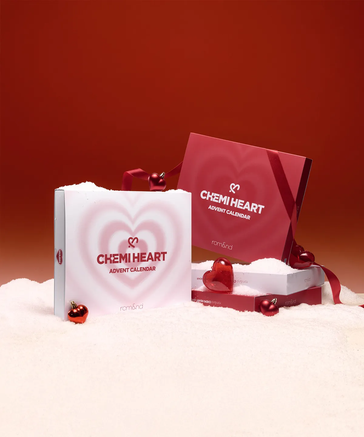 ROMAND 經典愛心聖誕倒數日曆【2款色號】