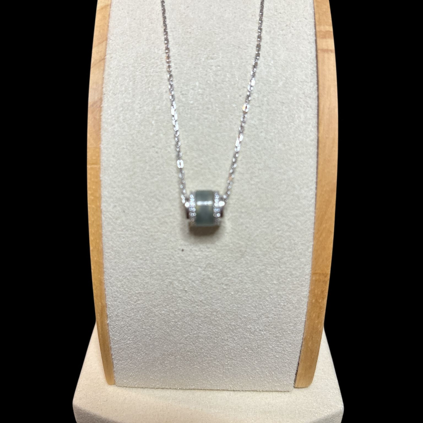 Lucky Wheel Jade Pendant”