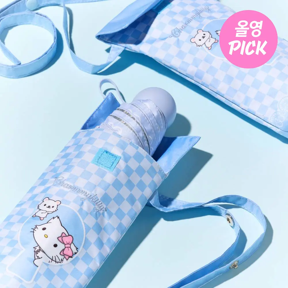 FILLIMILLI x Charmmy Kitty 閃耀輕量三折晴雨兩用傘