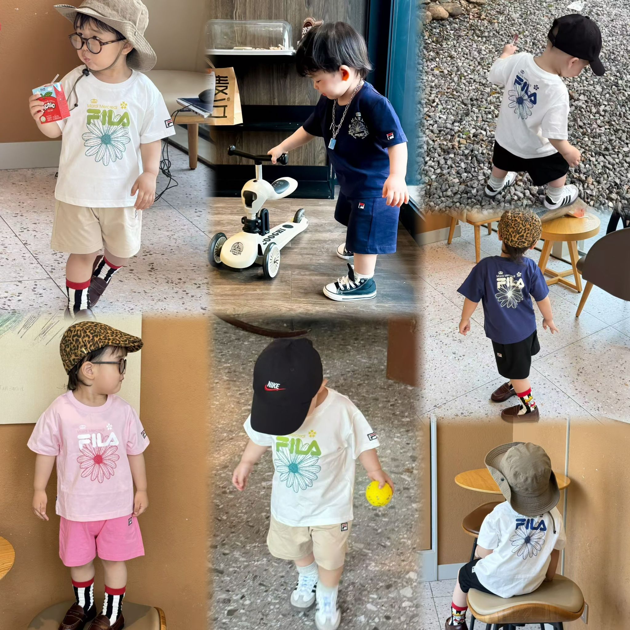 廠單 Fila x Mardi 涼感速乾套裝