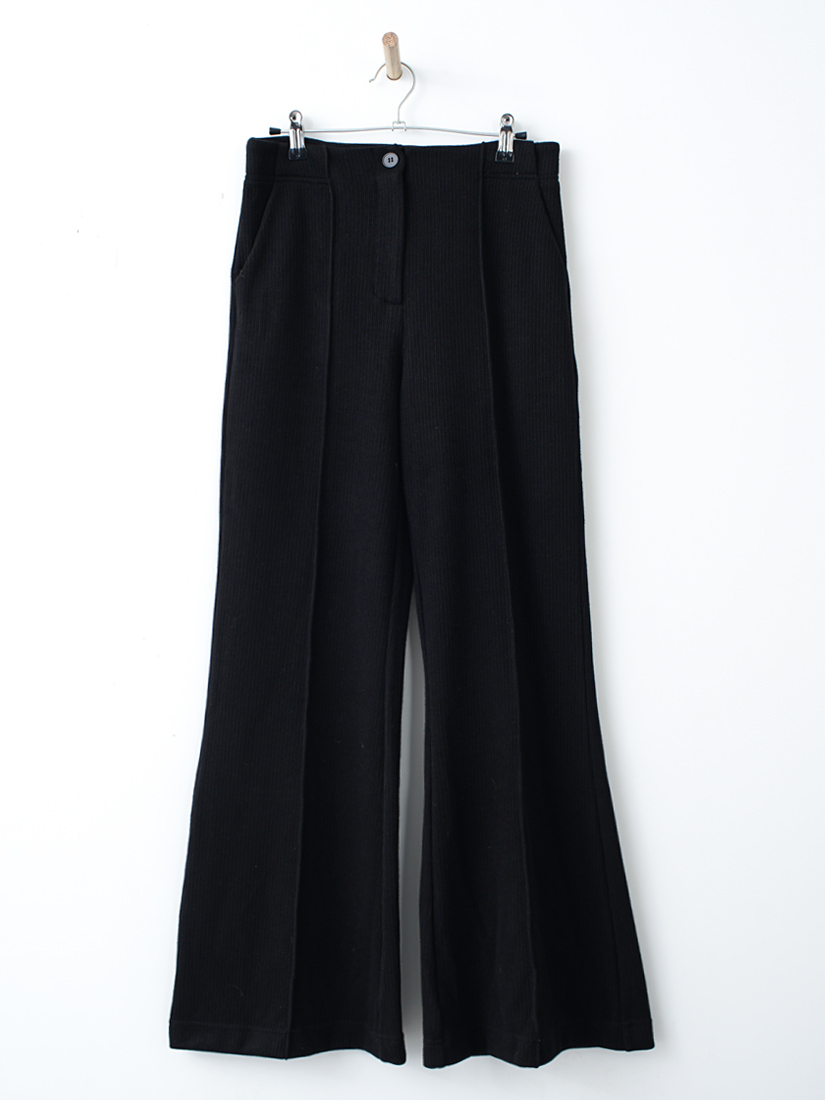 美腿-3KG微喇叭針織長褲