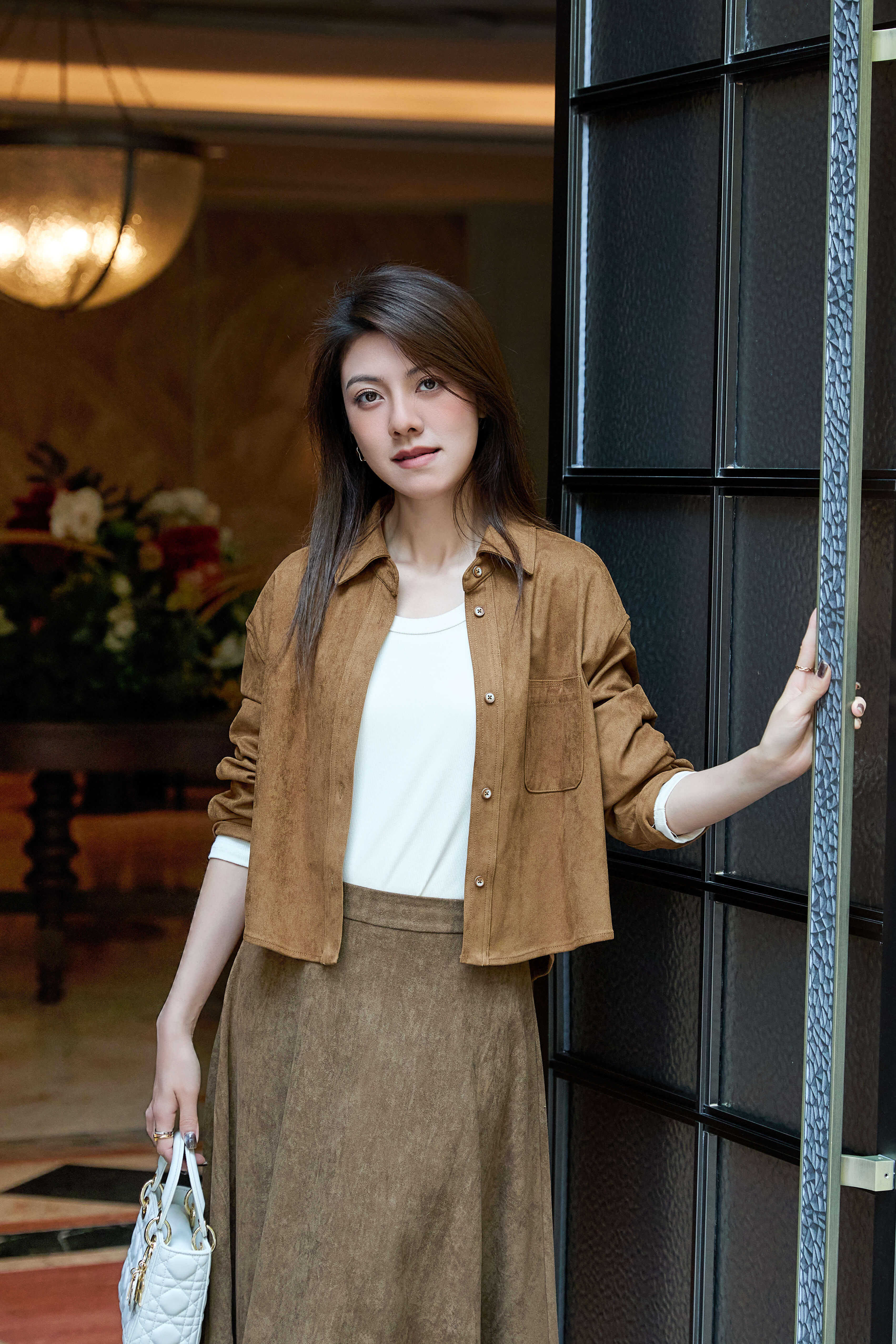 Suede Cropped Shirt Jacket_JK2512L28