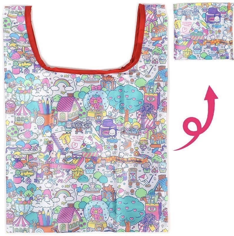JP Sanrio 大雜燴環保袋 彩 5577