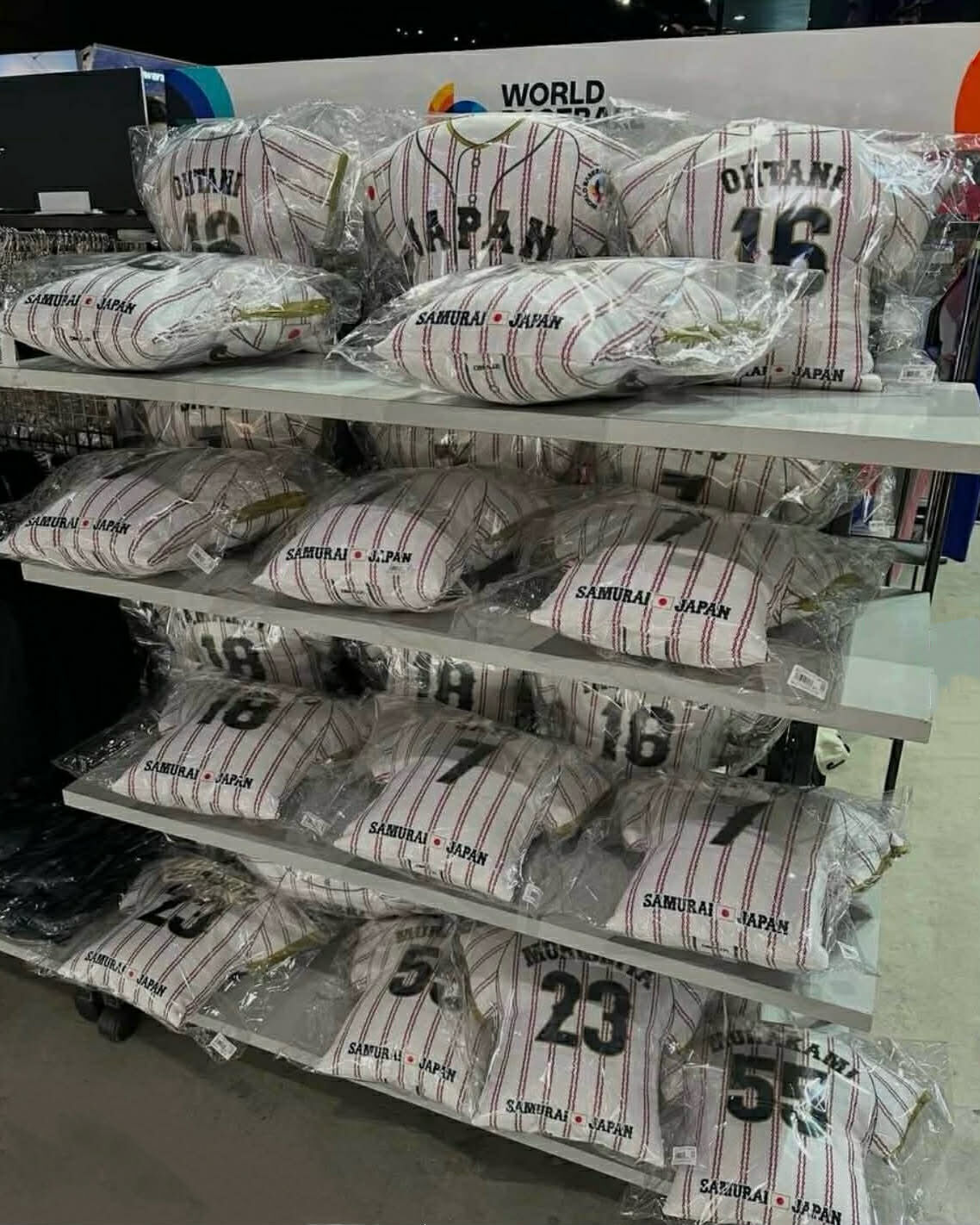 2026 WBC 經典賽 日本隊抱枕 佐藤照明 大谷翔平 山本由伸 森下翔太 村上宗隆