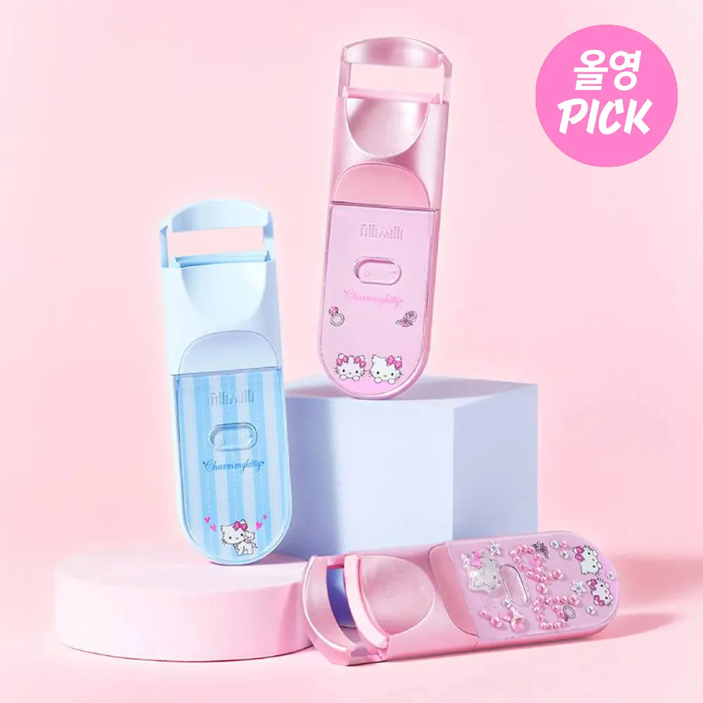 FILLIMILLI x Charmmy Kitty 輕便型電熱睫毛夾 (USB 充電式)【2款款式】